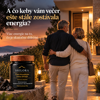 Každodenná energia a vitalita so Shilajitom – SHILORA™