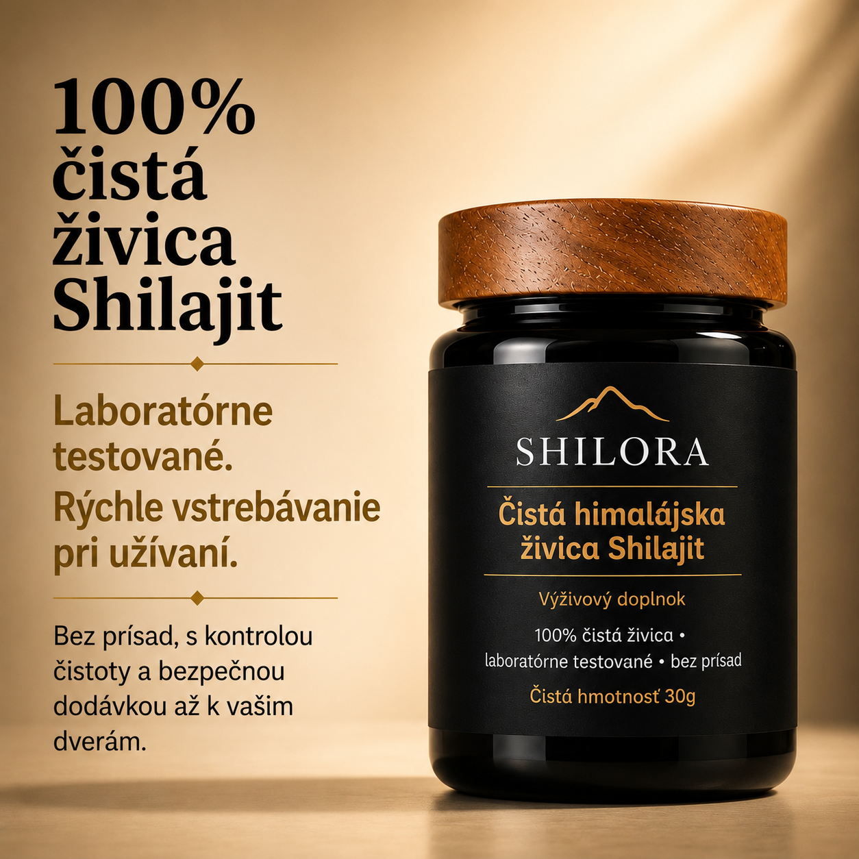 SHILORA® Čistá himalájska živica Shilajit