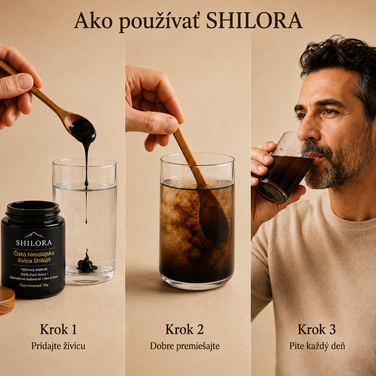 SHILORA® Čistá himalájska živica Shilajit
